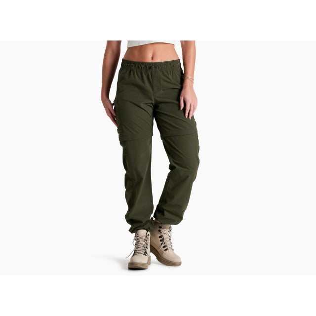 Kuhl Women's Freeflex Zip Off - Dark Moss