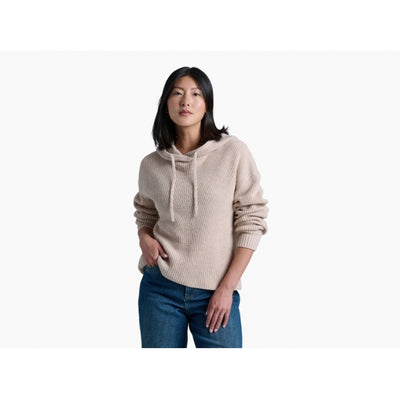 Kuhl Women's Fireside Sweater Hoody - Natural