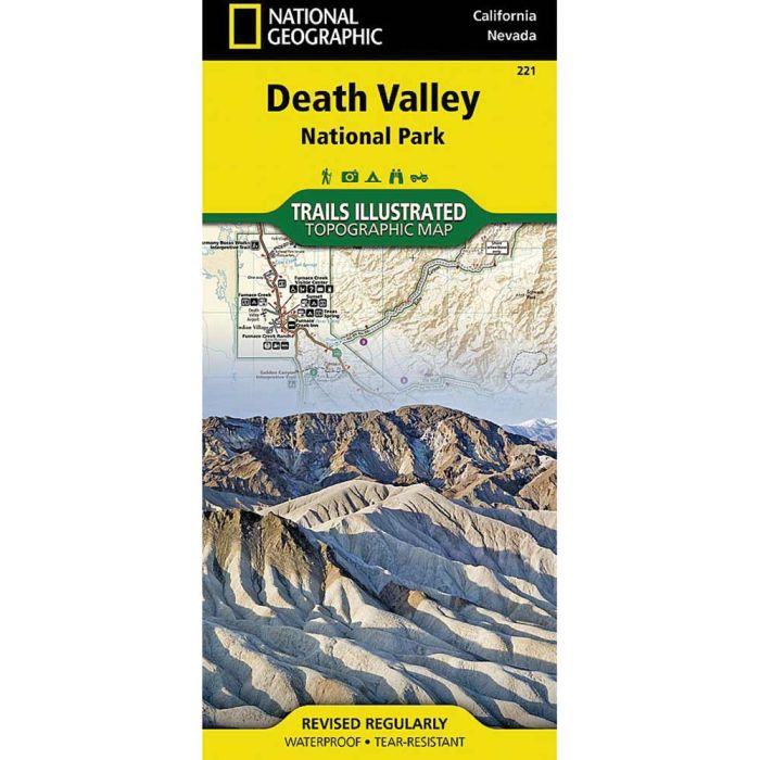 Death Valley National Park Map