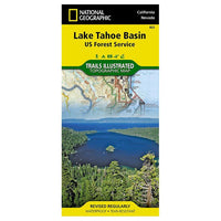 Lake Tahoe Basin Map Us Forest Service