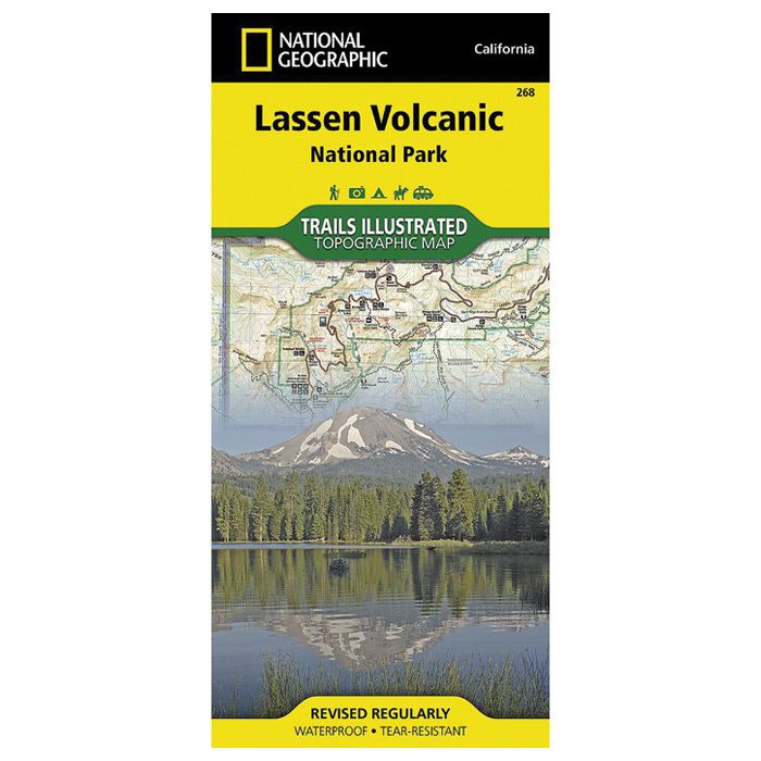 Lassen Volcanic National Park Map