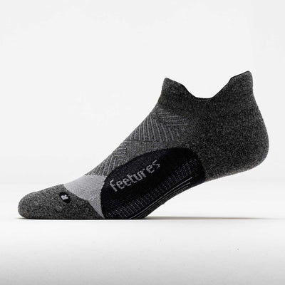 Elite Light Cushion No Show Tab Socks - Black