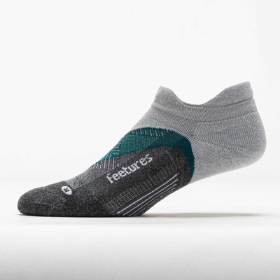 Elite Light Cushion No Show Tab Socks - Stone Ivy