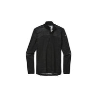 Smartwool Men's Intraknit Thermal Merino Base Layer 1/2 Zip - Black-White