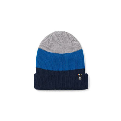 Smartwool Cantar Colorblock Beanie - Laguna Blue