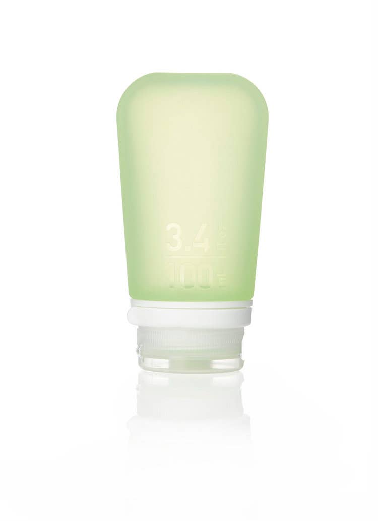 GoToob+ Refillable Silicone Travel Bottles: Green / Large