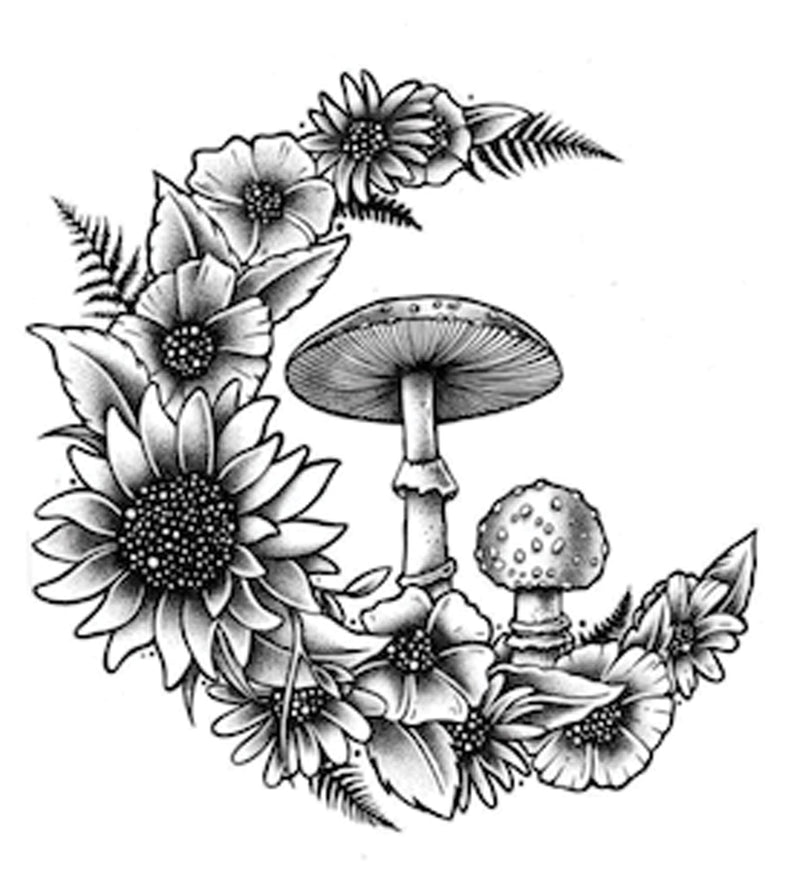 Sticker Art Mystic Moon Sticker