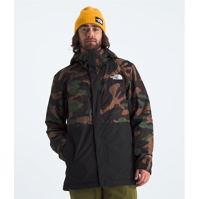 The North Face Men's Freedom Insulated Jacket 2025 - TNF Black Camo/Asphalt Grey