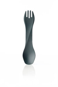 GoBites Uno Bulk - Portable Reusable Spork Utensil: Dark Gray