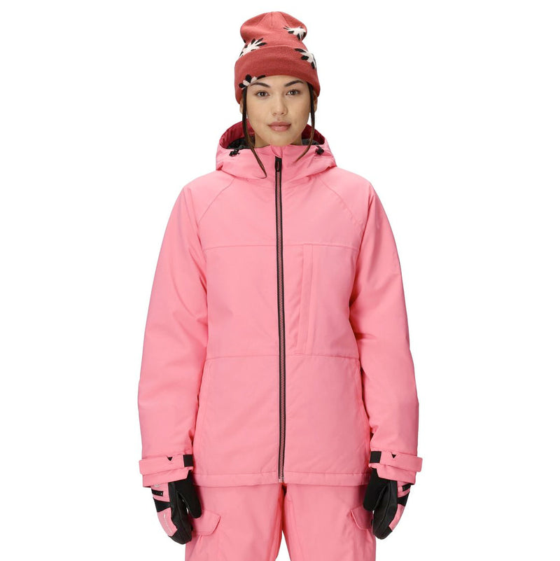 Womens Athena Insulated Jacket - GERANIUM PINK