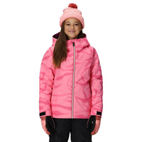 Girls Athena Insulated Jacket - GERANIUM PINK VAPORS