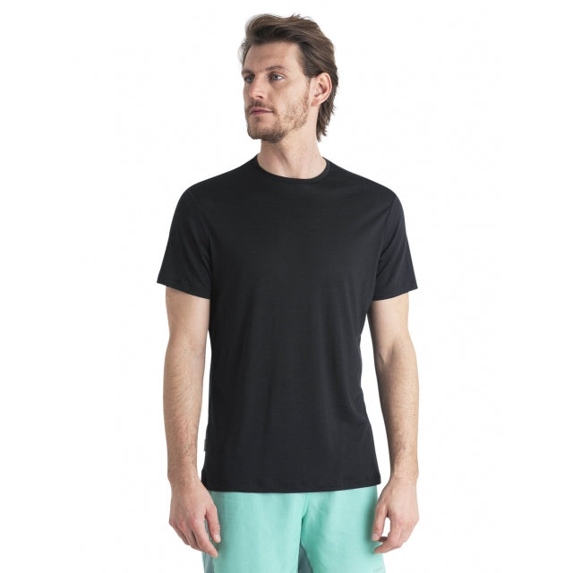 Icebreaker Men Merino Blend 125 Cool-Lite Sphere SS Tee - Black