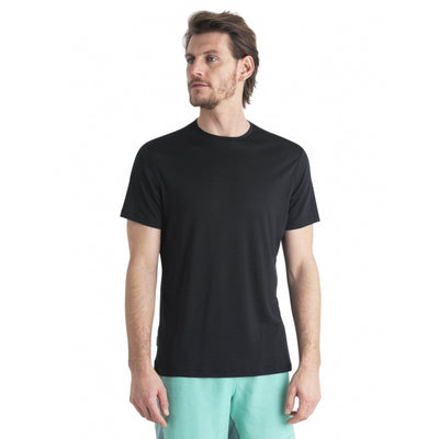 Icebreaker Men Merino Blend 125 Cool-Lite Sphere SS Tee - Black