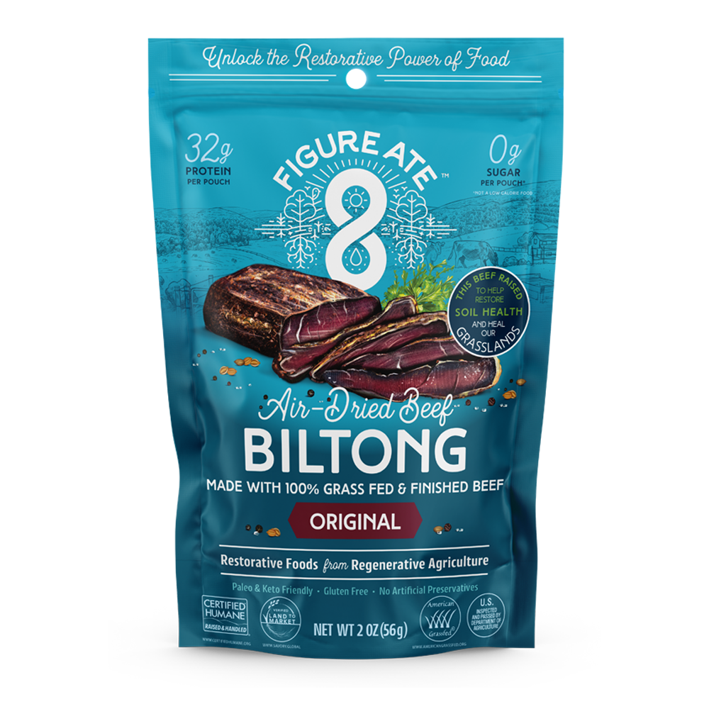 Figure Ate Regeneratively-Sourced Beef Biltong: Original
