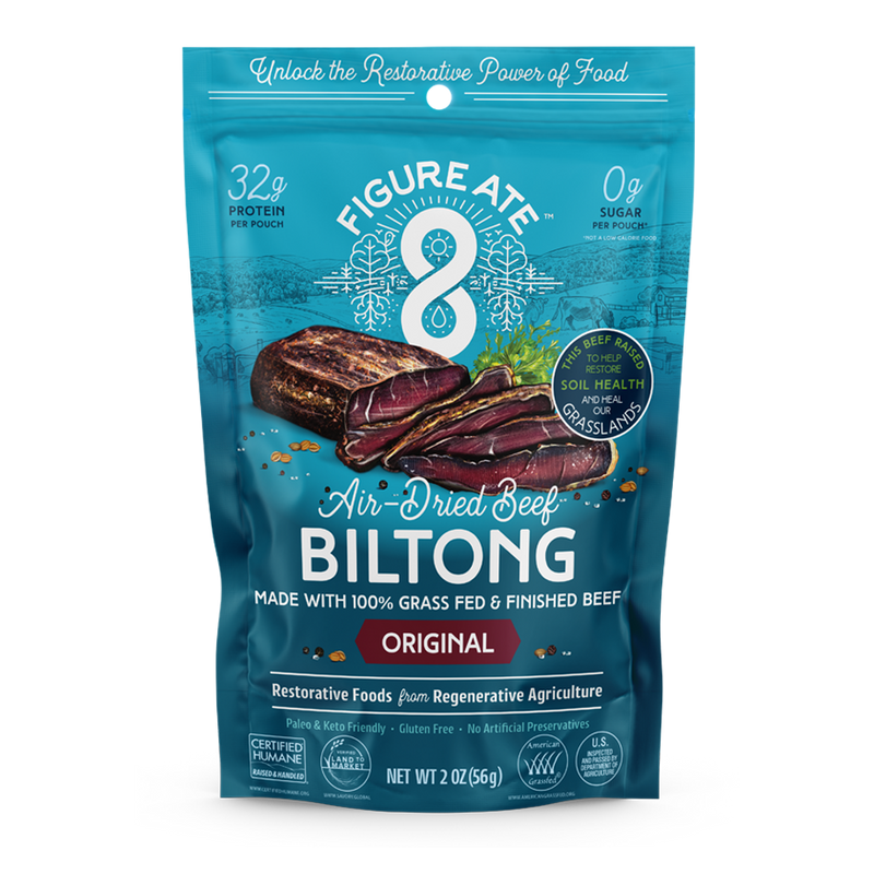 Figure Ate Regeneratively-Sourced Beef Biltong: Original