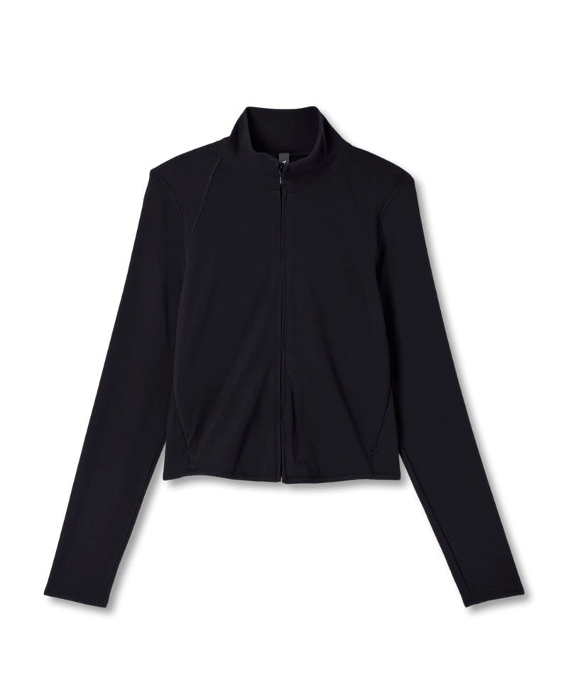 Vuori Women's AllTheFeels Full Zip (VW5076) - Black