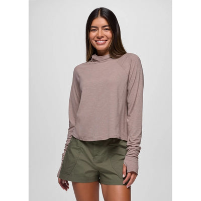 Prana Women's Sol Searcher Sun Hoodie - Shroom