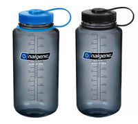 Wide Mouth Nalgene 32Oz Sustain - Gray w/ Black Lid