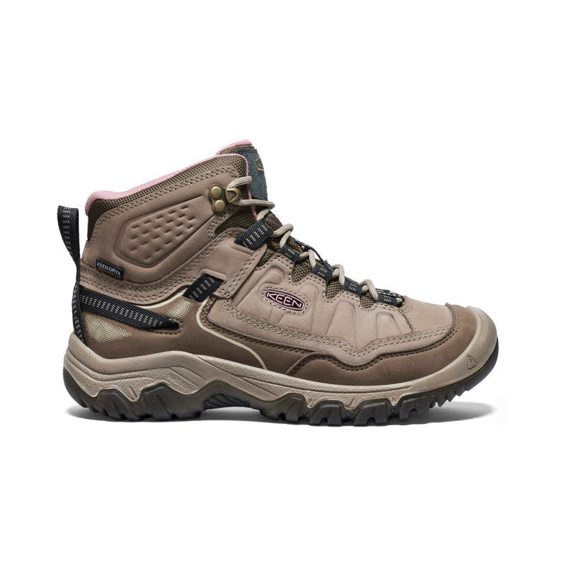 Womens Targhee Iv Mid Wp - Brindle/Nostalgia Rose