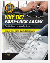 Why Tie Fast Lock Laces - Gray