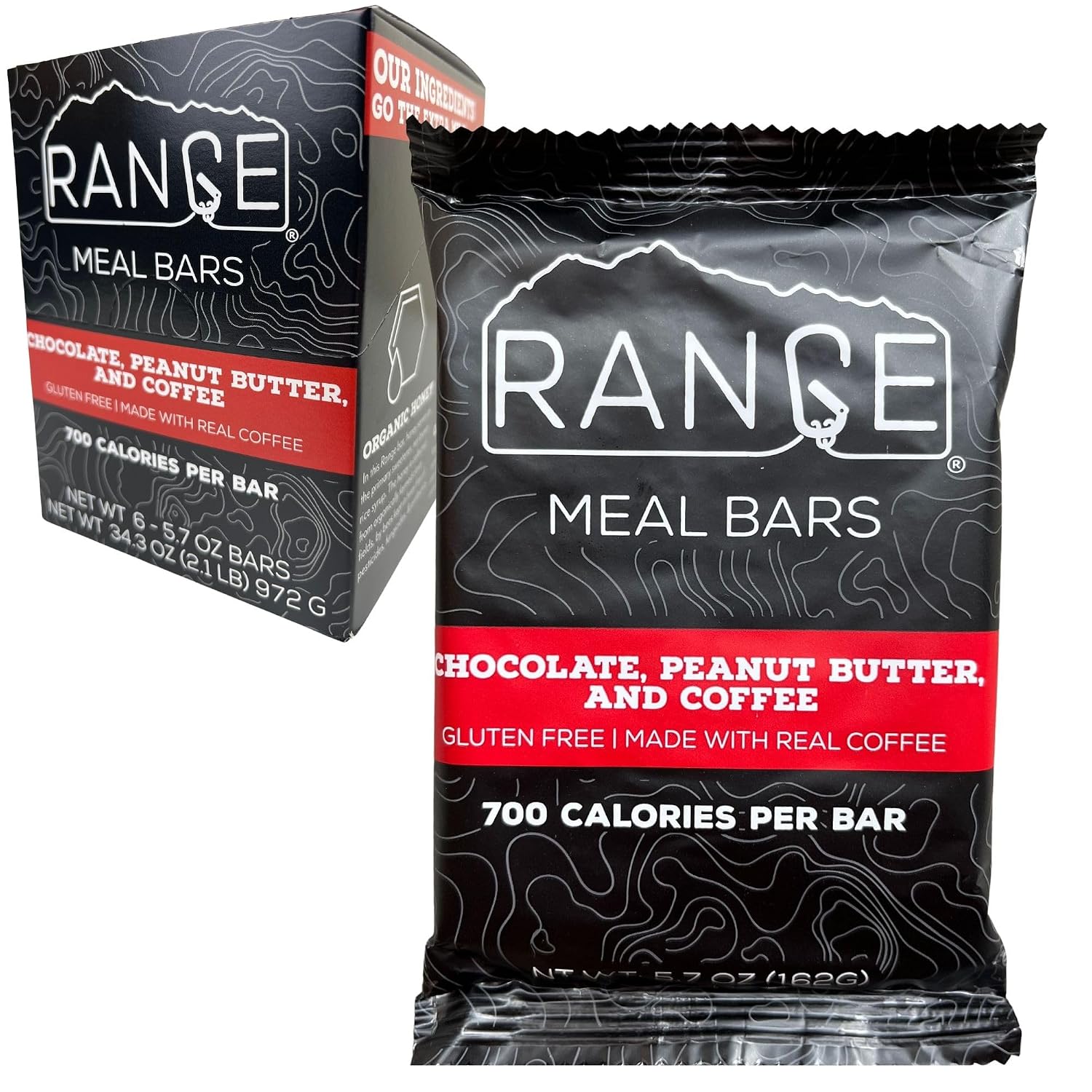 Chocolate Peanut Butter Coffee Meal Bar
