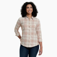 Womens Kamila Flannel - Mocha