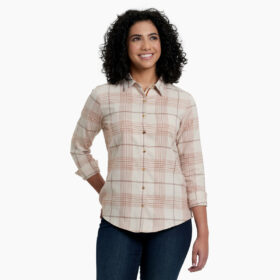 Womens Kamila Flannel - Mocha
