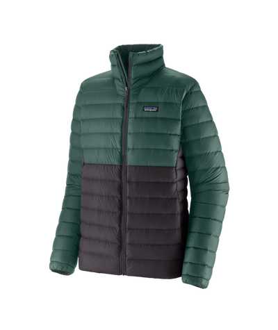 Patagonia Men's Down Sweater - Cascade Green w/Black