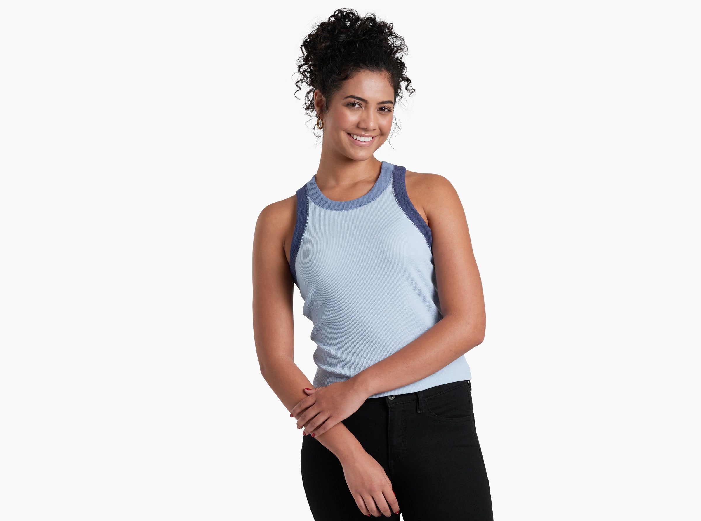 Womens Remi Tank - Bluebell