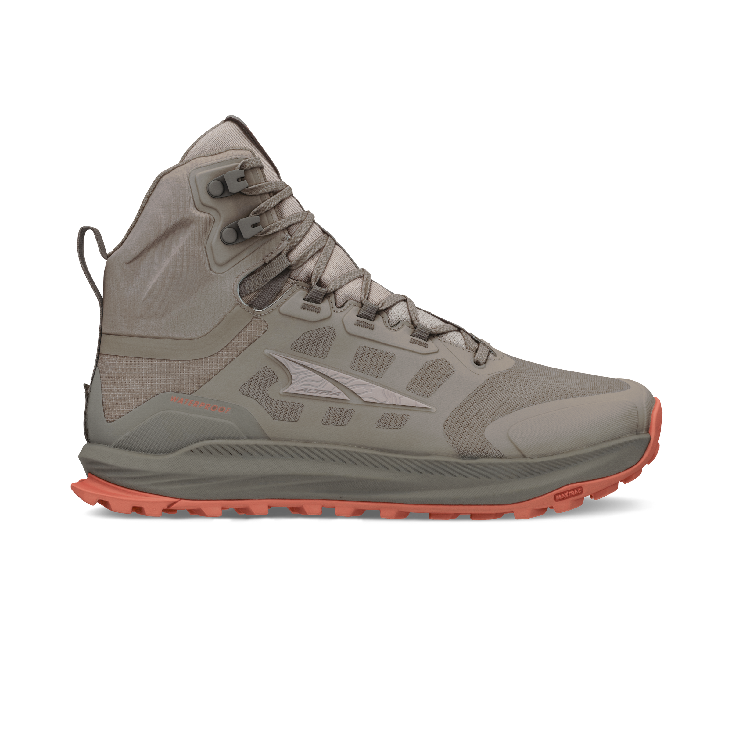 Mens Lone Peak 9 Waterproof Mid - Brown/Taupe