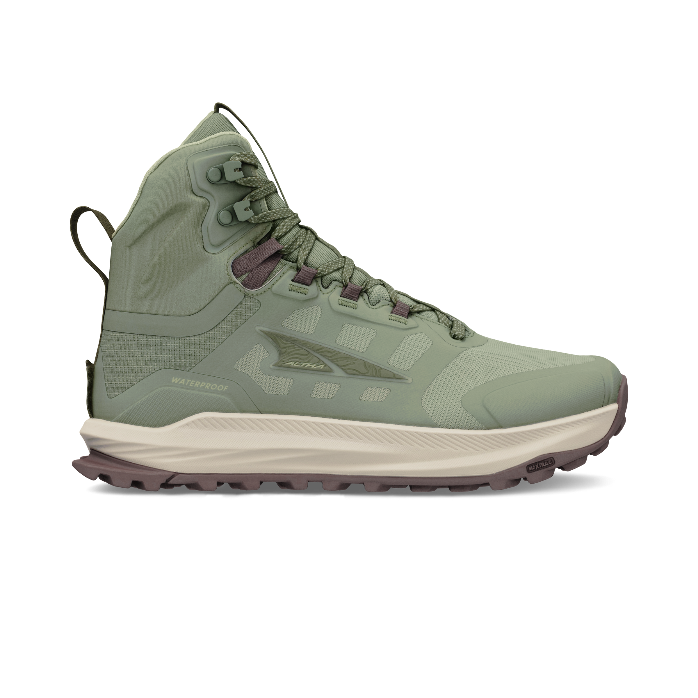 Womens Lone Peak 9 Waterproof Mid - Dusty Olive