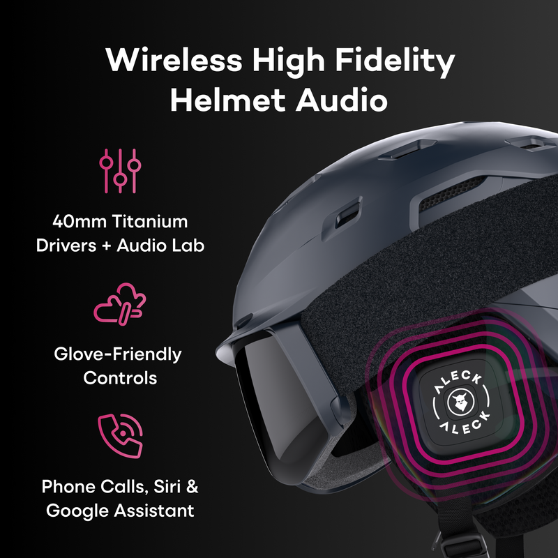 smith audio ski helmet Smith Optics SMITH x ALECK NUNCHUCKS - Wi