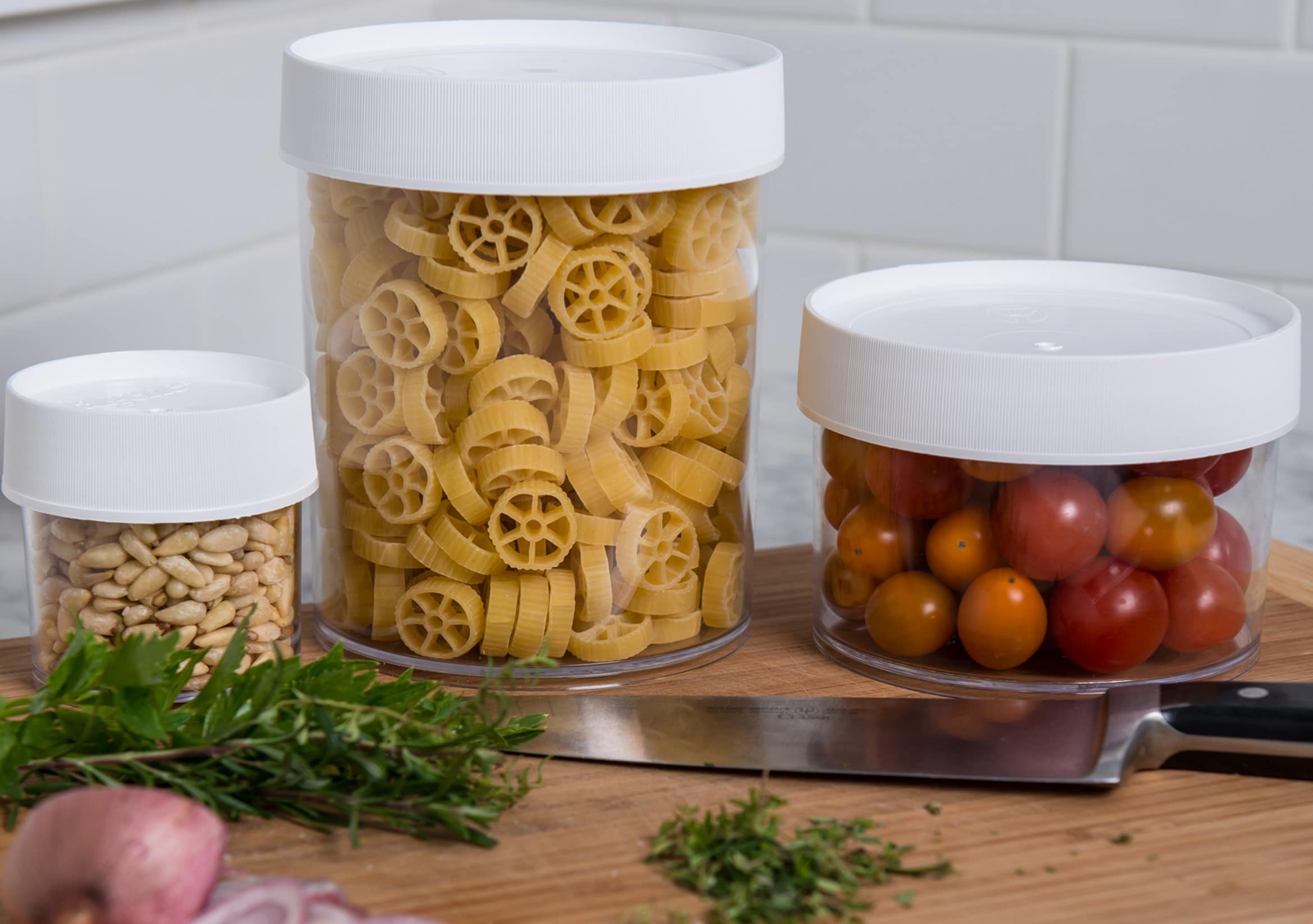Plastic Storage Jar