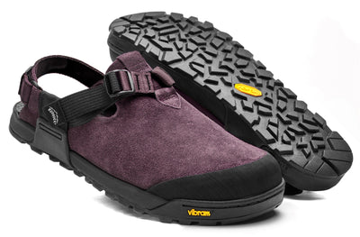 Bedrock Sandals Mountain Clog (Suede) - Deep Plum