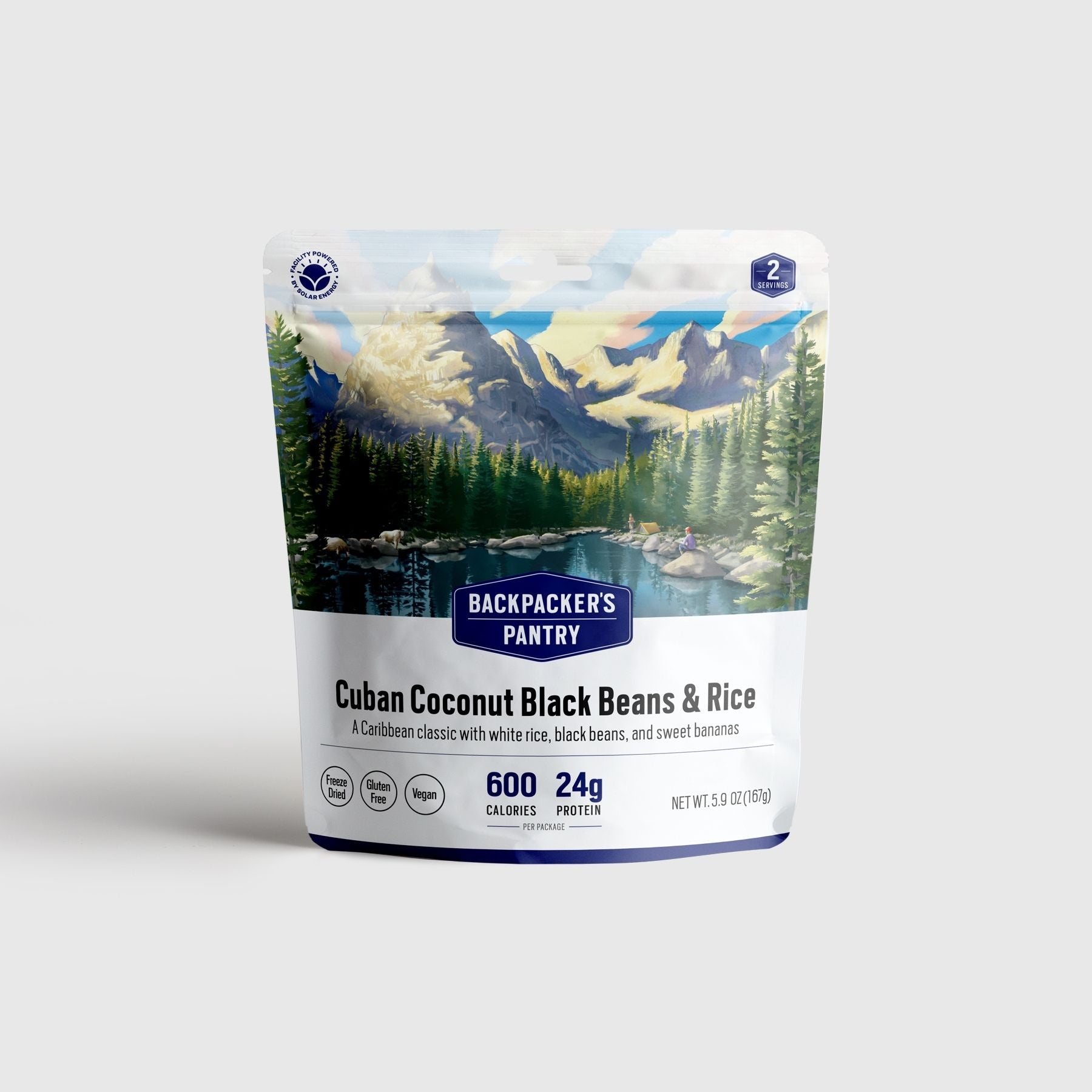 Backpacker's Pantry Cuban Coconut Rice & Black Beans (vegan)