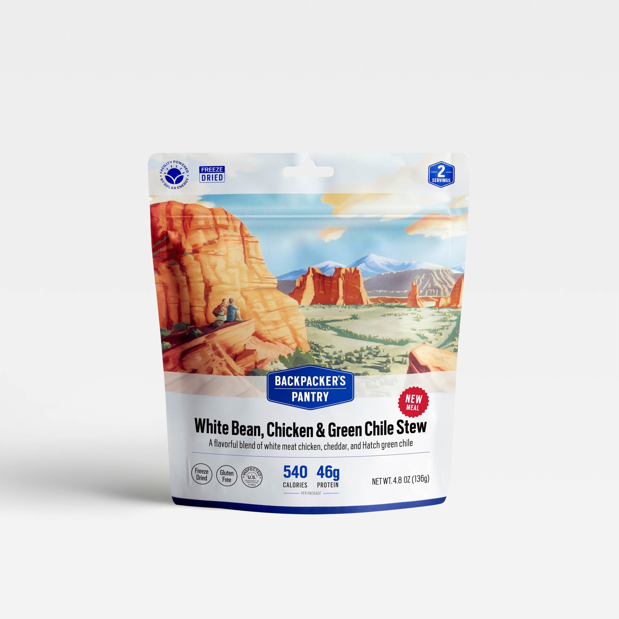 Backpacker's Pantry White Bean Chicken & Green Chile Stew