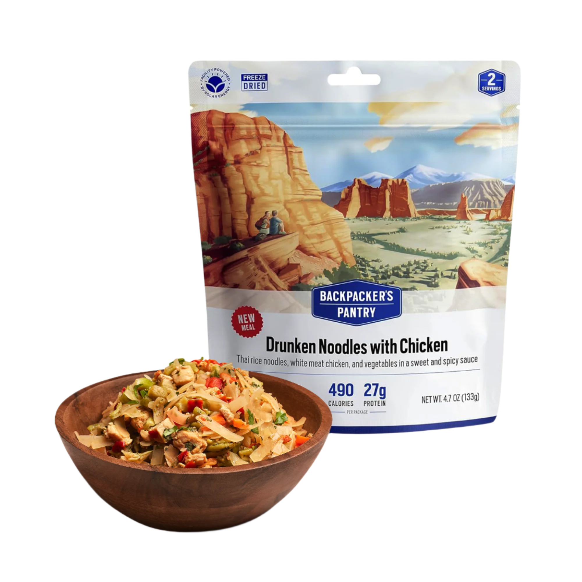 Backpacker's Pantry Drunken Noodles w/ Chicken