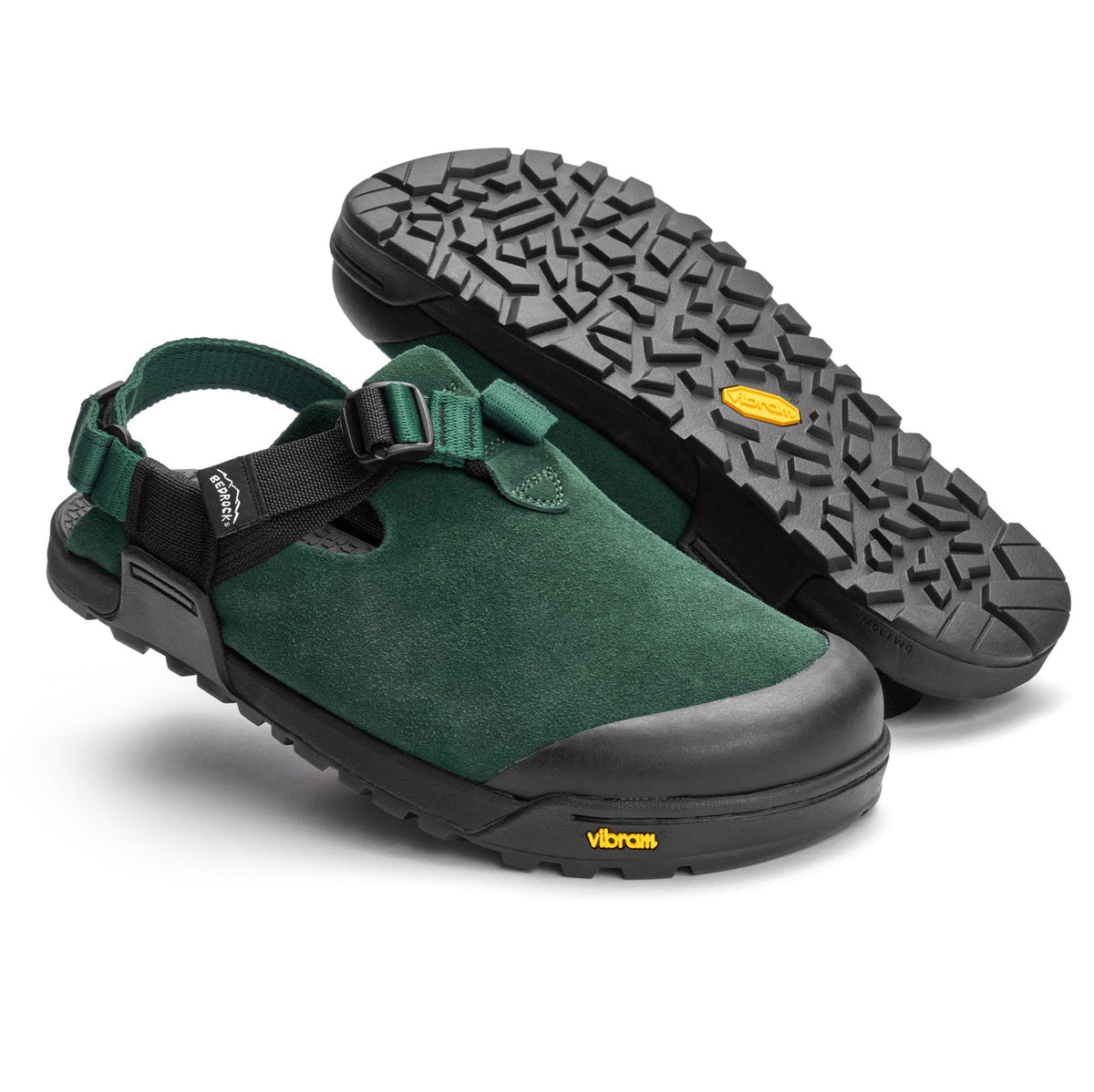Mountain Clog Suede - Cascade Green