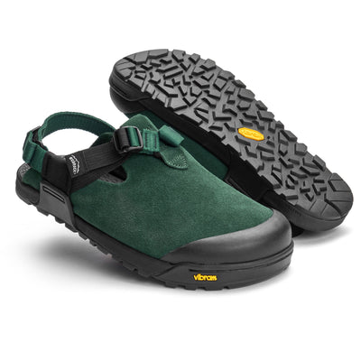 Mountain Clog Suede - Cascade Green