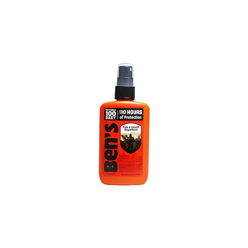 Bens Deet 100 Tick Insect Repellent 3 4 Oz Pump Spray