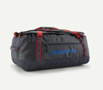 Patagonia Black Hole Duffel 55L - Smolder Blue w/Amanita Red