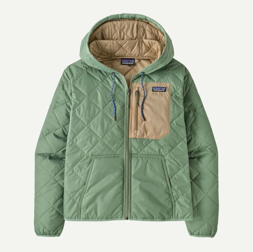 Women's Diamond Quilted Bomber Hoody