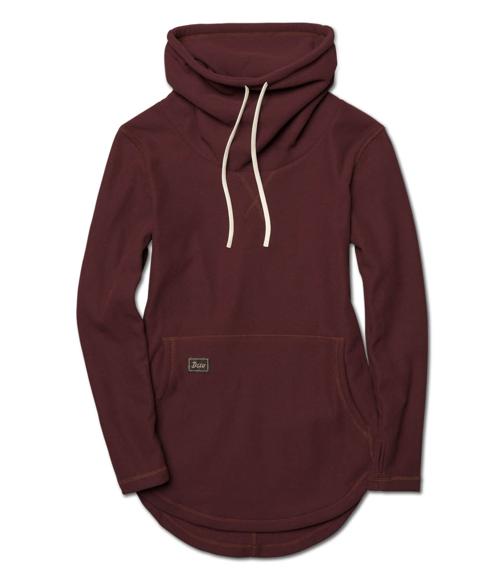 Womens Tallac Fleece Pullover - Gooseberry