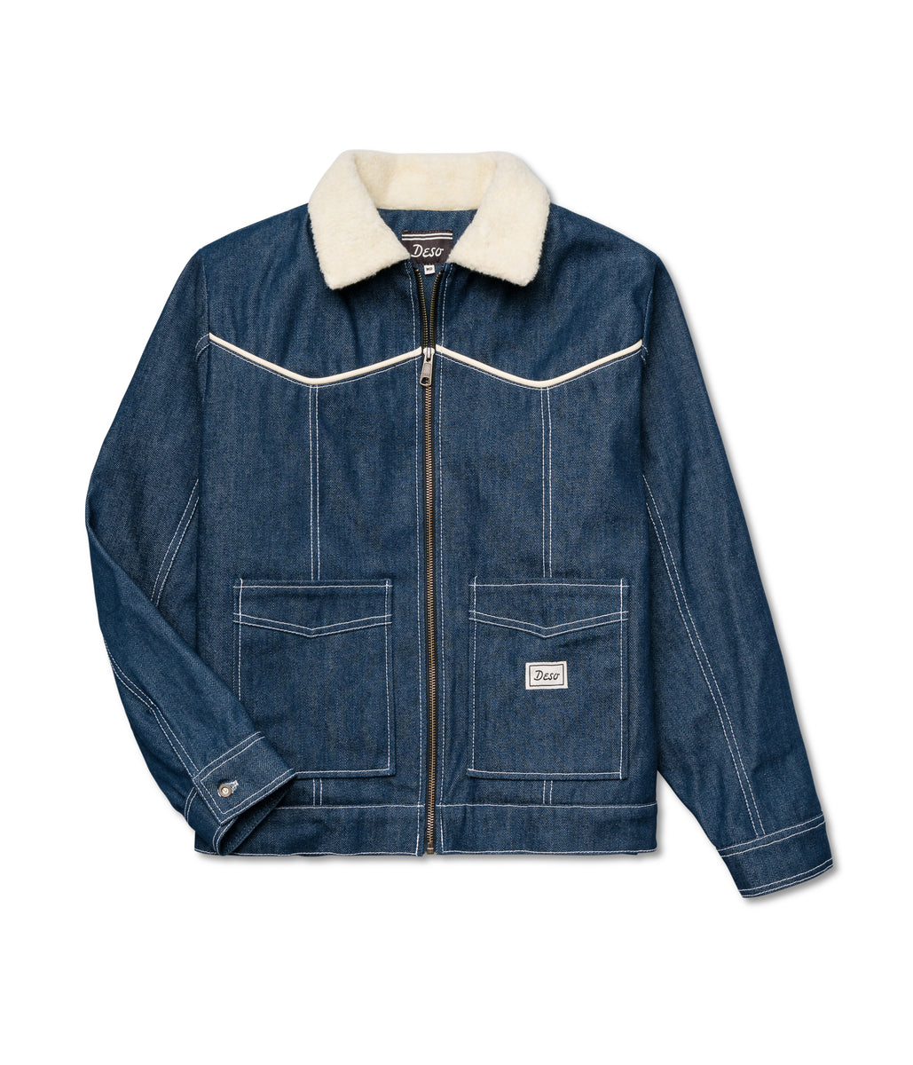 Deso Supply Women's Folsom Denim Jacket - Dark Indigo