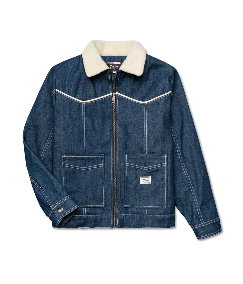 Deso Supply Women's Folsom Denim Jacket - Dark Indigo