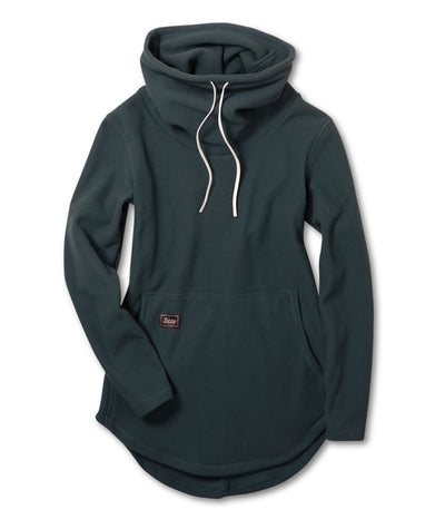 Womens Tallac Fleece Pullover - Dark Fir