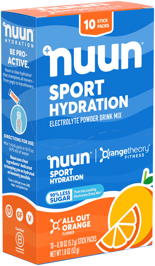 Nuun Sport Hydration Powder - All Out Orange