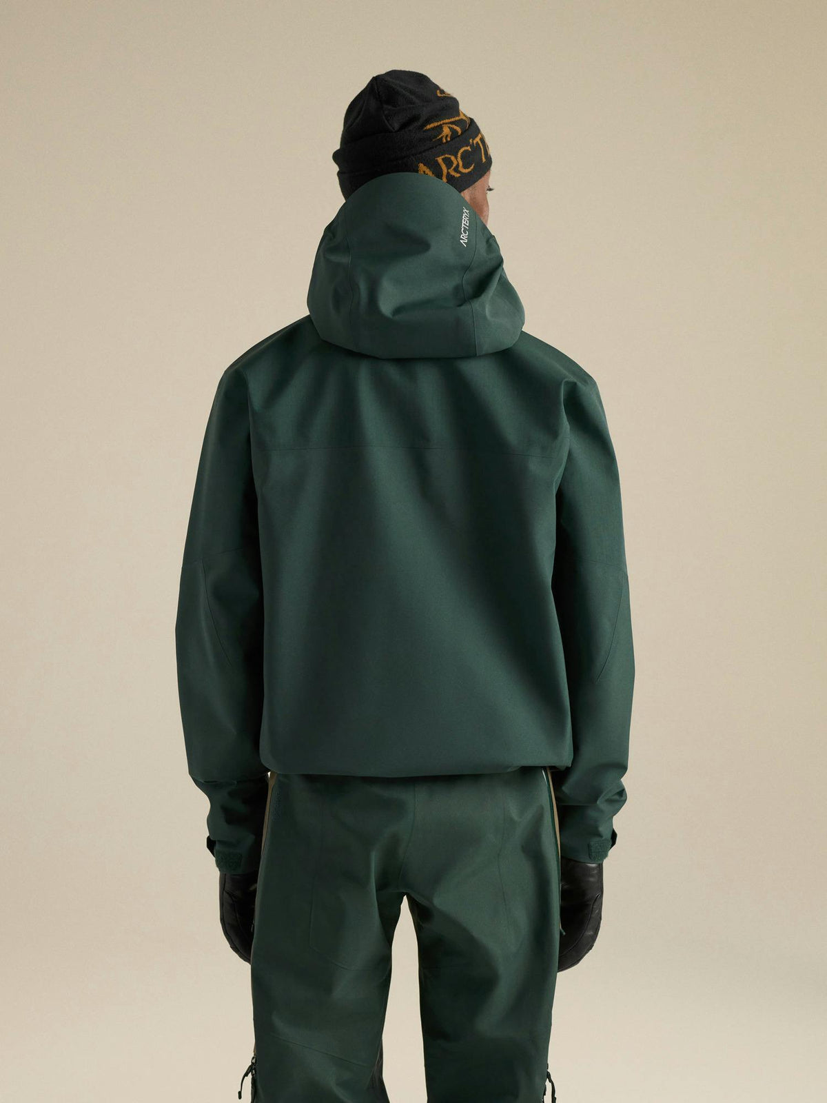 Arc'teryx Men's Sidewinder Jacket - Dark Jade / Black - back