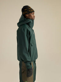 Arc'teryx Men's Sidewinder Jacket - Dark Jade / Black - side