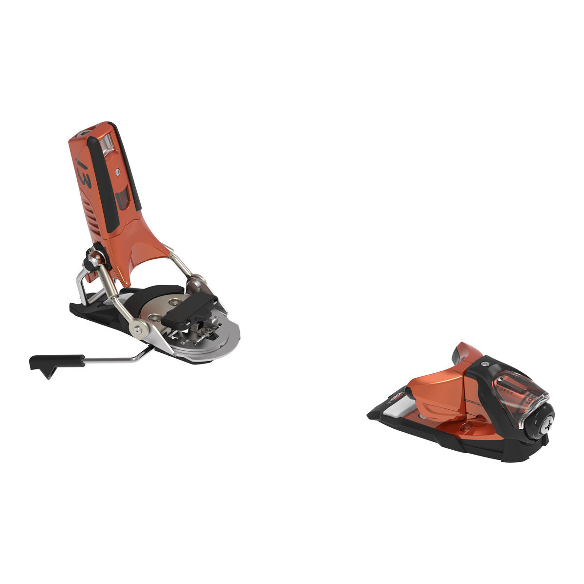 Pivot 2 0 13 Gw Ski Bindings - Orange Metal